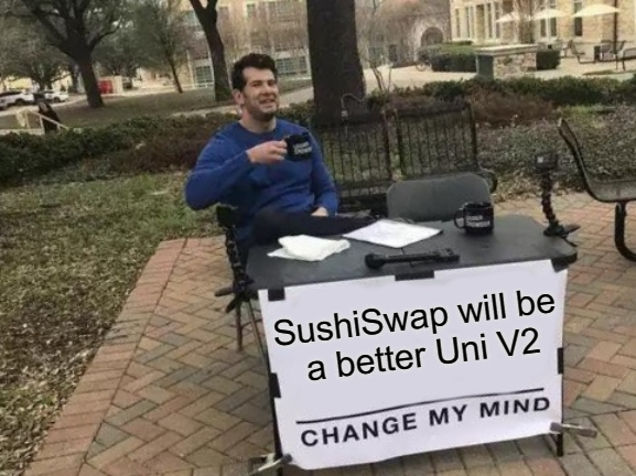 SushiSwap will be a Better Uni V2